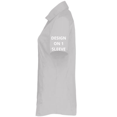 Bandstands women's short sleeve shirt - chest, arm and back print Thumbnail